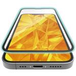 PM-A25SFLGFT iPhone 16e ガラスフィルム 高透明 全面保護 365日交換保証 表面硬度10H 角割れ防止 フレーム付 エレコム