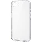 PM-A25SHVCGKCR iPhone 16e ケース ハイブリッド 衝撃吸収 カメラレンズ保護設計 メタルステッカー付 背面ガラス 硬度9H エレコム