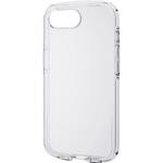 PM-A25STSLUC3CR iPhone 16e ケース ソフト カバー 衝撃吸収 軽量 薄型 カメラレンズ保護設計 メタルステッカー付 エレコム