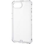 PM-A25SZEROT2CR iPhone 16e ケース ハイブリッド カバー フォルティモ 衝撃吸収 メタルステッカー付 黄変防止 エレコム