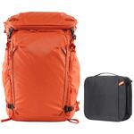 PGYTECH OnePro Flex Backpack 40L (サンセットオレンジ) + カメラ インサート Mサイズ PGYTECH