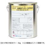 水性ケンエースグロス 3分つや有り ニッペ推奨NDカラー 4kg ニッぺ(日本ペイント)