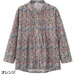 821678ワンタッチテープピンタックブラウス 愛情介護