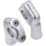 ハンドルライザー 25.4mm シルバー MTE088+MTE070 モートーン