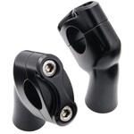 ハンドルライザー 25.4mm ブラック MTE087+MTE069 モートーン