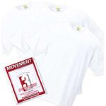 大きいサイズ クルーTシャツ3枚パック MANCHES