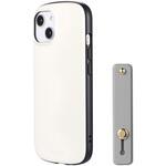 ECRP-LN-IM22PLBWH (簡易包装)iPhone 14/13 超軽量・極薄・耐衝撃ハイブリッドケース 「PALLET AIR BAND」 ホワイトベージュ (スマホバンド付属) MSソリューションズ