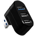 USBハブ 直挿しタイプ Type-A (USB3.0×1、USB2.0×2) ZATTA
