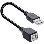USB A(オス) - B(メス) データケーブル ZATTA