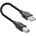 USB A(メス) - B(オス) データケーブル ZATTA