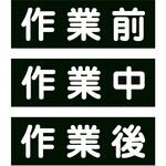 作業段階別グリーンボードマグネット小3枚セット グリーンクロス