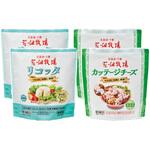 [冷蔵] 花畑牧場 リコッタ・カッテージ2種 計4個セット(各2個) 花畑牧場