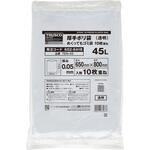 厚手ポリ袋 めくってもゴミ袋 TRUSCO