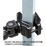 高耐荷重支柱取付けモニタアーム SANWA