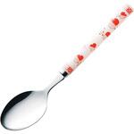 001897 シャムロックレッドデザートスプーン 高桑金属