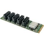 SATA3×5増設M.2カード SATA3-I5-M.2 玄人志向