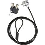 GH-SW-SKB180 盗難防止ホール用キー式セキュリティーワイヤー シリンダ錠タイプ グリーンハウス