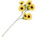 8186-188 夏の装飾品 夏の花 ひまわり ニューサンフラワー 造花スプレー ストア・エキスプレス