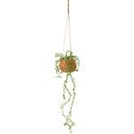 年間装飾品 フェイクグリーン 観葉植物 ハンギンググリーンバスケット(人工観葉植物) ストア・エキスプレス