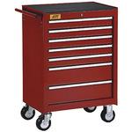 7段工具箱 JTC スチール製ワゴン (キャビネット・引出付) 【通販