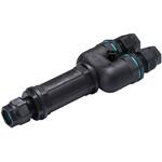 分岐Y型 防水中継コネクター THB399Y タカチ電機工業