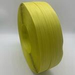 【まとめ買い】再生PPバンド グリーンライトバンド eS15 黄色 15．5mm×1000m(厚み0．56mm)15巻セット ウッドプラスチックテクノロジー