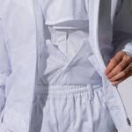 白衣空調風神服半袖ブルゾン アタックベース