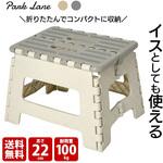 折りたたみ踏み台 22 アイボリー パークレーン