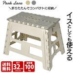 折りたたみ踏み台 32 ワイド アイボリー パークレーン