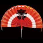 No.6070ーA 極上扇子(黒寿) 川善
