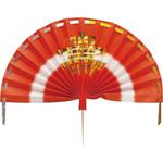 No.6070ーB 極上扇子(金寿) 川善