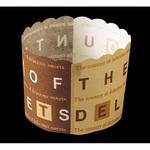 2640052 M408 マフィンカップ (ハーフブラウン) 天満紙器