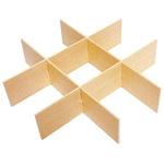 重箱 V-BOX用 ミルクカートン 井桁仕切 大黒工業