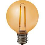 フィラメントLED電球ミニボールCC 長寿命設計 飛散防止コーティング採用 クリアタイプ エジソンランプ 電球色 ELPA