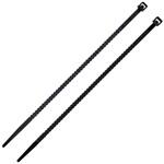 手で切れる結束耐候 200mm 断面が丸く安全 手でひねると切れて時短 DIY  キャンプ ケーブルタイ ELPA