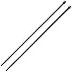 手で切れる結束耐候 300mm 断面が丸く安全 手でひねると切れて時短 DIY  キャンプ ケーブルタイ ELPA