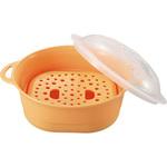 レンジでヌードル(目皿付き) 川崎合成樹脂