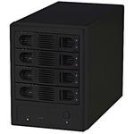 SATA3.5/2.5インチHDD4台外付けケース フィールドスリー