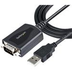 1P3FPC-USB-SERIAL USB - RS232Cシリアル変換ケーブル/USB 2.0/91cm/COMポート番号保持機能/USB Type-Aオス・DB9オス StarTech.com