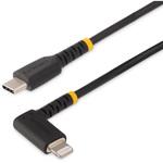 USB-C - Lightningケーブル/USB 2.0/L型右向き/高耐久性/アラミド繊維使用/Apple MFi認証/iPhone用 充電同期ケーブル StarTech.com