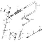 部品 TIG溶接トーチAW-2081 ダイヘン