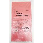 S238541 タイヨーのHD規格ばんじゅう袋 レッド No.105 タイヨーマーク(中川製袋化工)