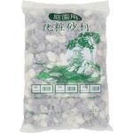五色玉砂利 30mm 15kg アサケ造園資材