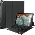 ASUS Chromebook Detachable CM3対応 耐衝撃フラップケース ブラック エムディーエス