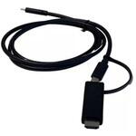 CB-MTOUCH-USBC MTouchプロジェクションスクリーン(HDMIアダプタ付USB-Cケーブル) Yealink