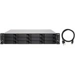 TL-R1200C-RP USB JBODストレージエンクロージャーNAS 12ベイ ラック TL-R1200C-RP QNAP