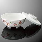 ヒートサーブ 蓋付麺鉢 紅からくさ マルケイ(国際化工)