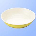J19LYW メラミン食器 ライトイエロー 11cm深皿 マルケイ(国際化工)