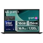 14Z90T-GA52J <gram AI>Win11 Home/14インチ(IPS)/インテル Core Ultra5/1120g/メモリ 16GB SSD 256GB/オブシディアンブラック/1年保証 LG