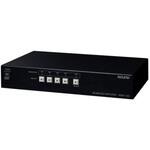 シームレスHDMI 4chセレクター(4入力1出力、業務用、外部制御対応) ラウンド